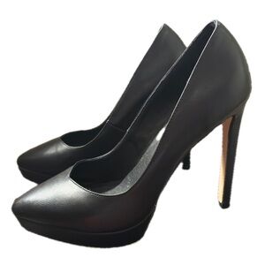 Classic Black High Heel Pumps - Sleek Women's Platform Stilettos